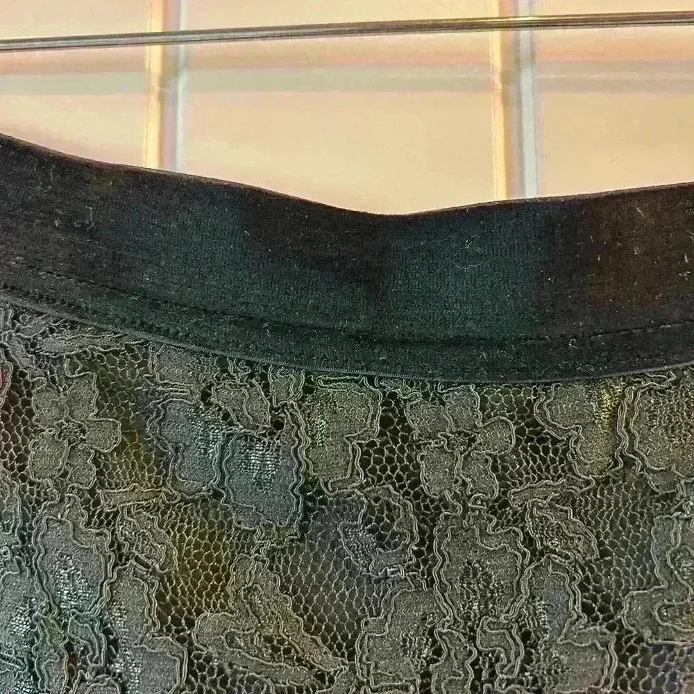 Nwt White + Warren Lace Pencil Skirt - image 4